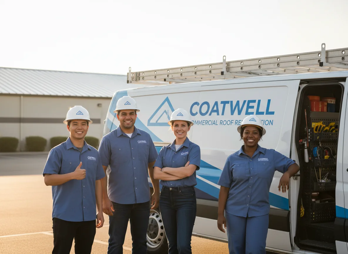 Commercial roof coating company in Dickerson Run, PA
